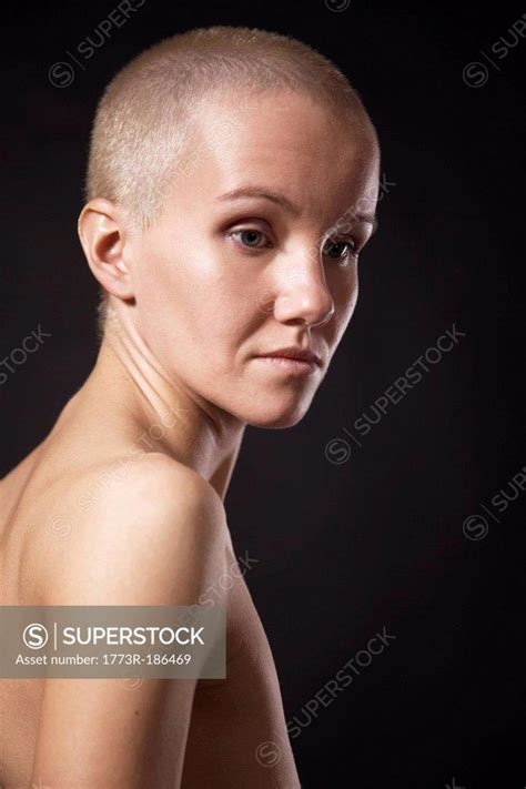 Nude Woman With Shaved Head SuperStock