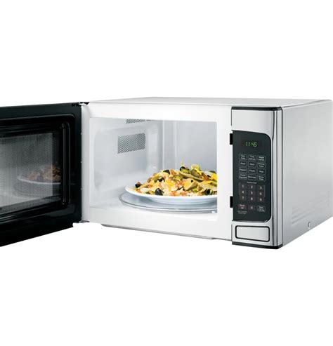 Buy GE 1 1 Cu Ft Capacity Countertop Microwave Oven JESP113SPSS