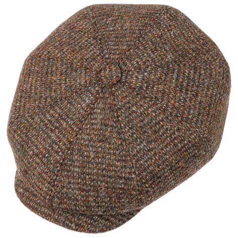 Hatteras Alfie Harris Tweed Flatcap By Stetson