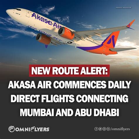 Akasa Air Commenced Operations In Abu Dhabi The Capital Of The United