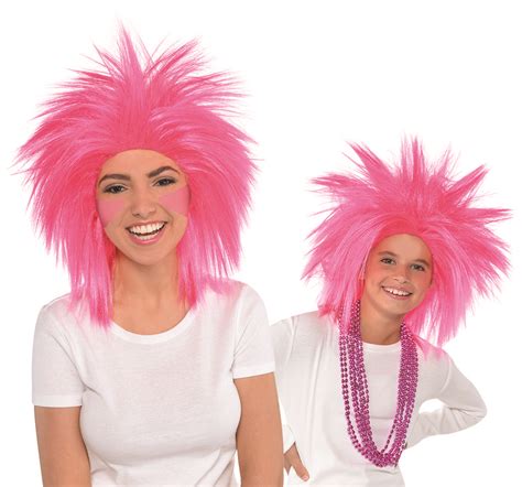 Crazy Wig Pink Online Party Shop Flim Flams Party Store