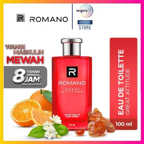 Jual Romano Eau De Toilette Attitude Ml Parfum Pria Di Seller Pro