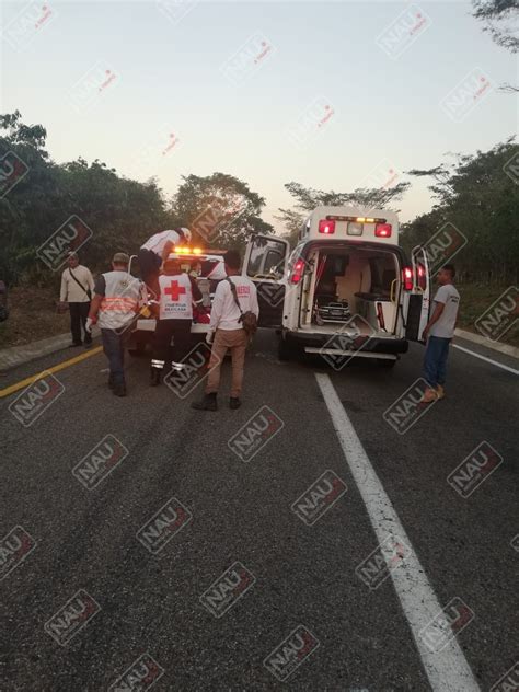 Motociclista Lesionado Al Derrapar En La Carretera Costera A La Altura