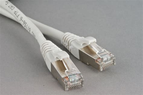 Патч-корд STP Cat.5е 1 м серый экранированный Hyperline купить цена