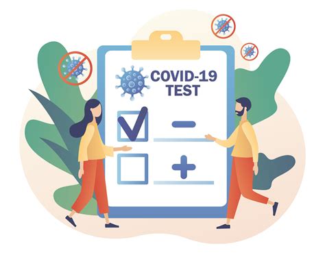 Covid-19 testing. Tiny doctor or nurse doing Coronavirus PCR test ...