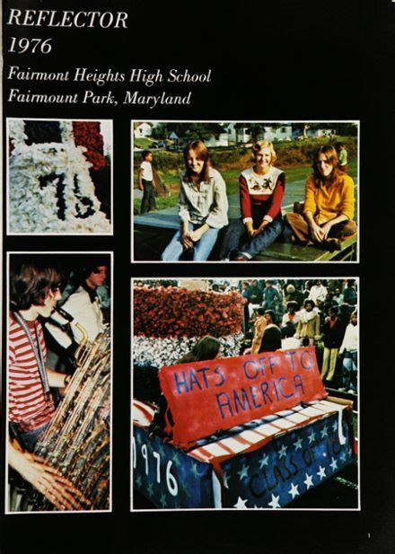 Explore 1976 Fairmont Heights High School Yearbook, Capitol Heights MD - Classmates