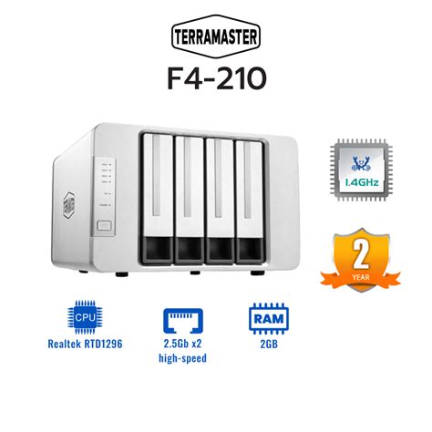 Terramaster F Gb Gb Bay Nas Gb Ram Quad Core Network