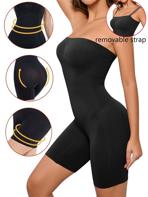 DODOING Bodysuit For Women Skims Dupes Bodysuit Tummy Control Shapewear