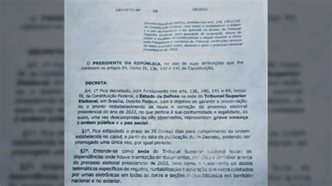 Defesa De Bolsonaro Afirma Que Enviou Minuta Do Golpe Para Ele Tomar