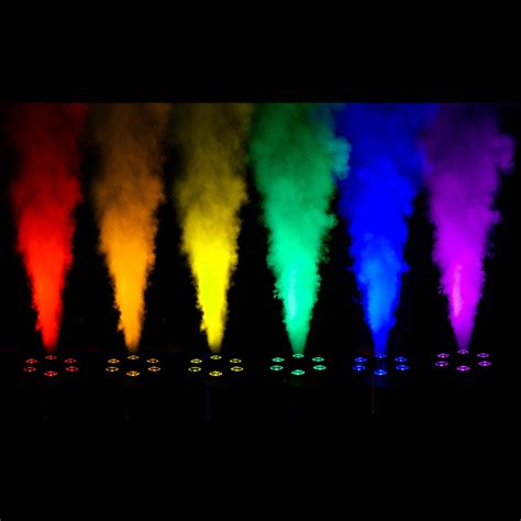 Vertical Smoke Machine With Rgb Leds Ultra Light Sound