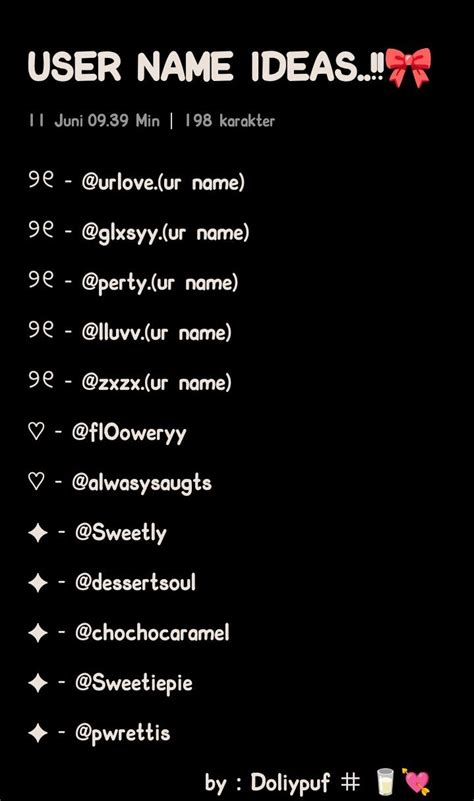 User Name 😽🙌🏻 Name For Instagram Usernames For Instagram Instagram