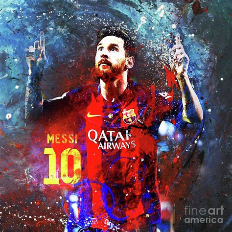 Lionel Messi Painting