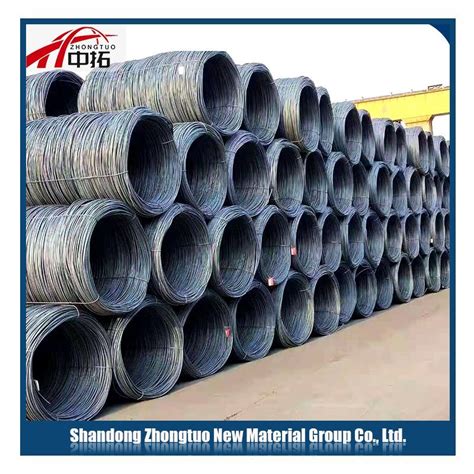 High Carbon Alloy Hot Rolled Steel Wire Rod Cold Drawn Low Carbon Steel