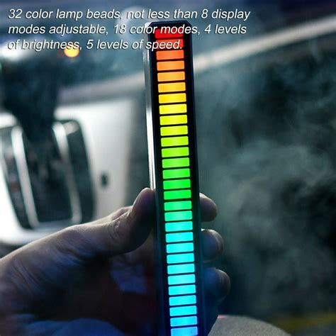 D08-RGB Led Lighting Bar With Color Variation Voice Recognition ...