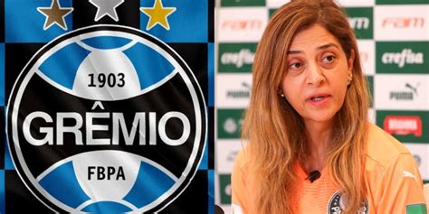 Leila libera PIX por craque do Grêmio de R 107M no Palmeiras