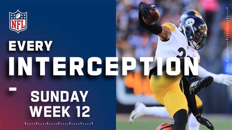 Every Interception From Sunday Week 12 Nfl 2021 Highlights Youtube