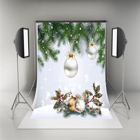 Mohome X Ft Christmas Backgrounds Glitter Polka Bells Photography