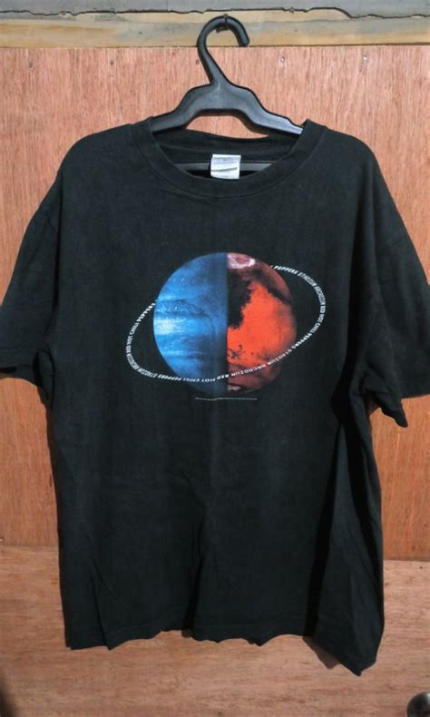 Red Hot Chili Peppers Tour Tee Men S Fashion Tops Sets Tshirts Polo Shirts On Carousell