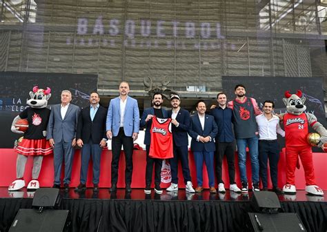 Diablos Rojos del México estrenan equipo de basquetbol esta es la sede