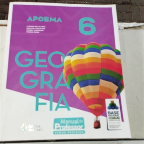 Apoema Geografia 6 Livro Do Professor Novo Shopee Brasil