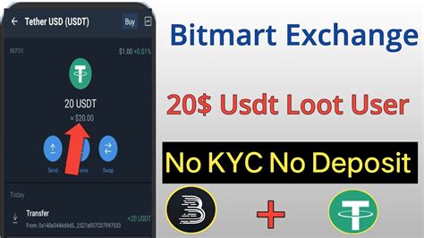 Bitmart Exchange Airdrop 20 Usdt Loot Offer Today No KYC No Deposit