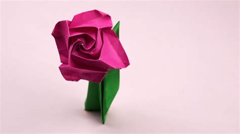 Origami Flower Stems And Leaves | Best Flower Site