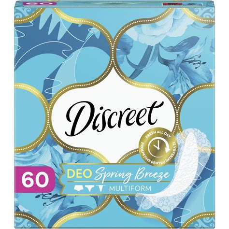 Прокладки ежедневные Discreet Deo Spring Breeze Multiform, 60 шт ...