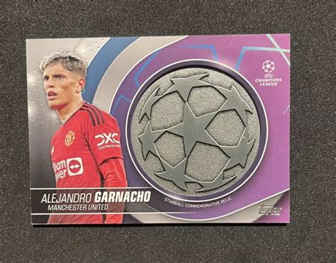 Alejandro Garnacho Topps Ucc Flagship Starball Relic Manchester