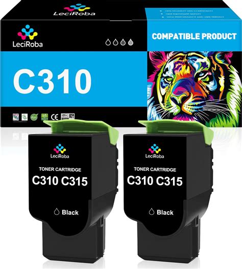 Amazon.com: C310 C315 006R004356 Black Toner Cartridge Compatible for ...