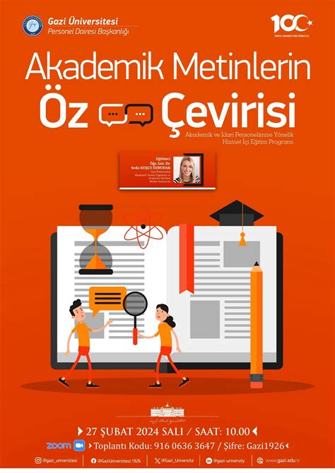 Akademik Metinlerin Z Evirisi Simli Evrim I Seminer Merkez M D