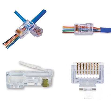 Ez Rj45 Cat6 Connectors 1000 Pack