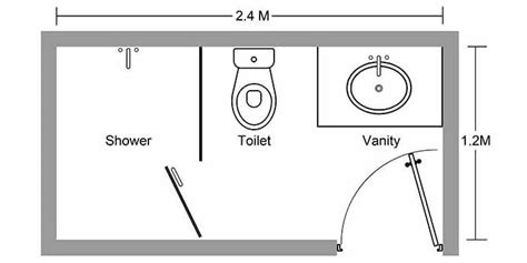 bathroom size  hotel