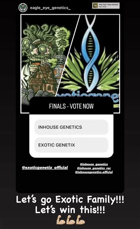 Exoticgenetix On Twitter Battle Of The Beans Lets Win This One