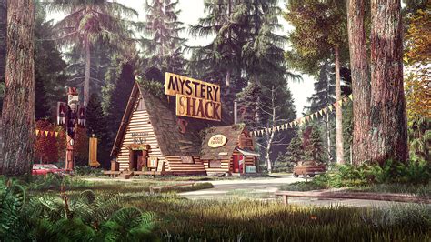 MYSTERY SHACK from Gravity Falls :: Behance