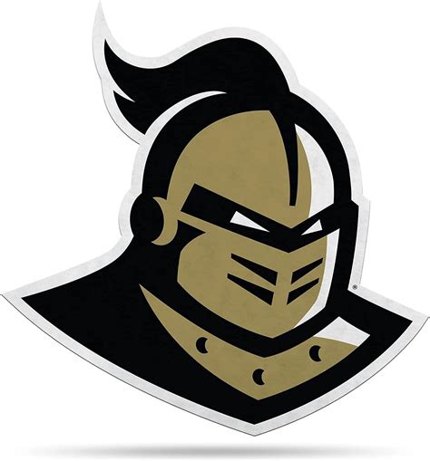 rico ncaa central florida knights ucf shape cut mascot logo pennant
