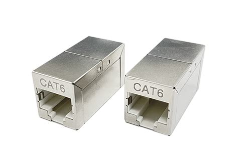 Cat6 Ftp Inline Coupler Jack Ctk Contact