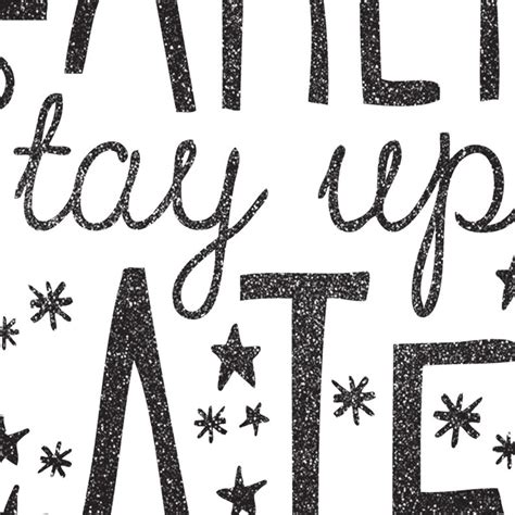 Stay Up Late Downloadable Print A4 Printable Wall Art Etsy