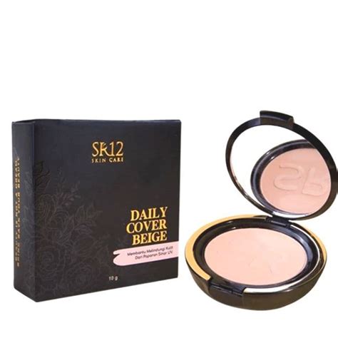 Daily Cover Natural Sr Bedak Glowing Tahan Lama Anti Air Bpom Compact