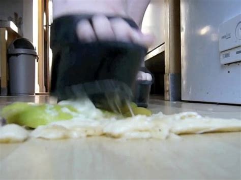 Banana Crush Whilst Dressed In Latex Dress High Heels XVIDEOS