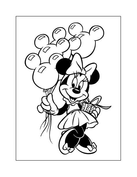 Printable Coloring Pages. FREE | Minnie desenho, Coisas da minnie mouse