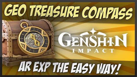 The Geo Treasure Compass Recipe And Uses Guide Genshin Impact Youtube