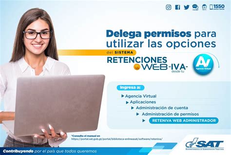 SAT Guatemala On Twitter Delega Permisos Para Utilizar Las Opciones