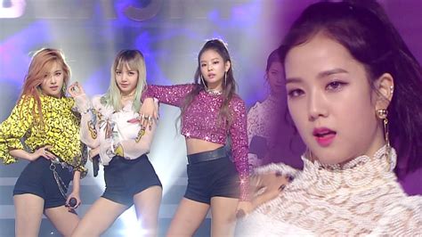 《exciting》 Blackpink 블랙핑크 Whistle 휘파람 인기가요 Inkigayo 20160821 Youtube