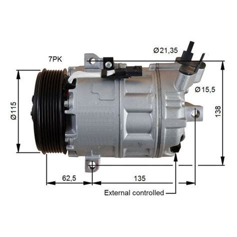 Nrf Easy Fit Klimakompressor Kompressor Klimaanlage F R Renault Espace