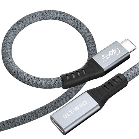 Ult Wiiq Usb4 Extension Cable 40gbps 100w Thunderbolt 4 India Ubuy