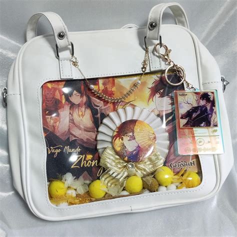 Readystocks Genshin Impact Ita Bag Japanese Bag Shoulder Tote Bag