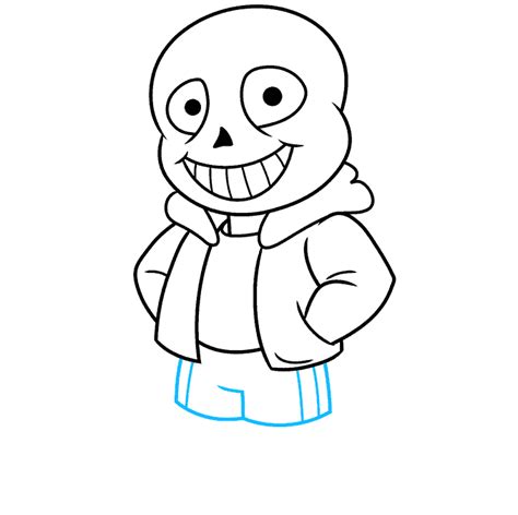 How To Draw Sans From Undertale Really Easy Drawing Tutorial