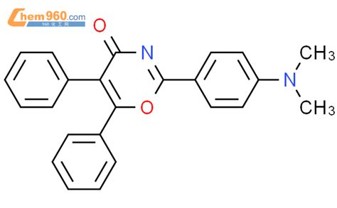 123858 72 0 4H 1 3 Oxazin 4 One 2 4 Dimethylamino Phenyl 5 6