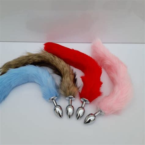 Plug Anal Cola Zorro Sex Shop Coquetas