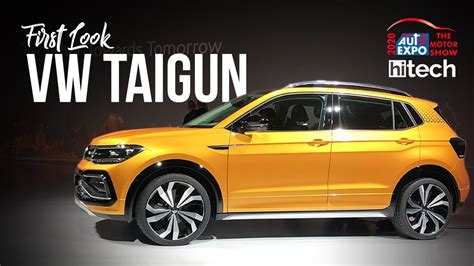 Volkswagen Taigun Compact Suv First Look Auto Expo 2020 Jagran